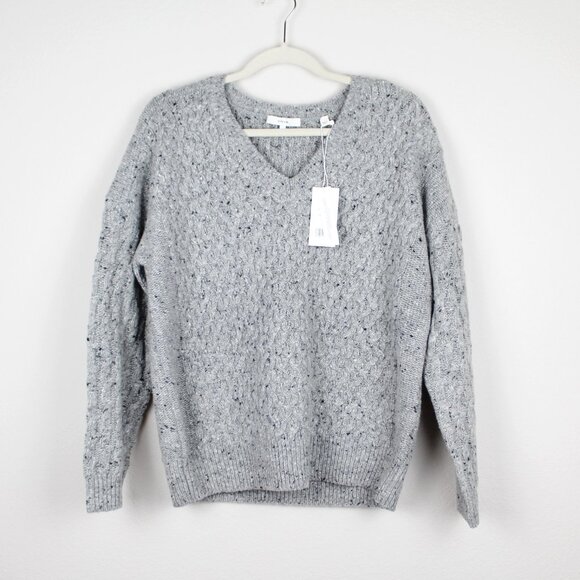 NWT VINCE Wool Blend Sweater - Everyday Comfortable Office Wear - Picture 2 of 15